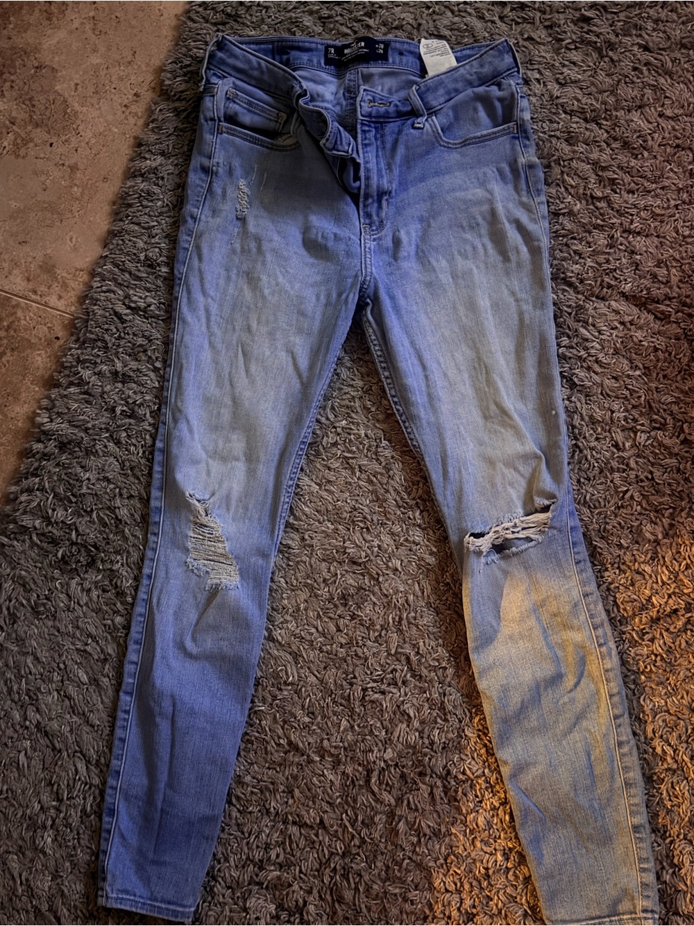 Hollister Light Blue Skinny Jeans